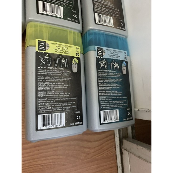 Lot of 6 Lego Bionicle 8614 8615 8616 8617 8618 8619 All New Sealed Box - Picture 10 of 11